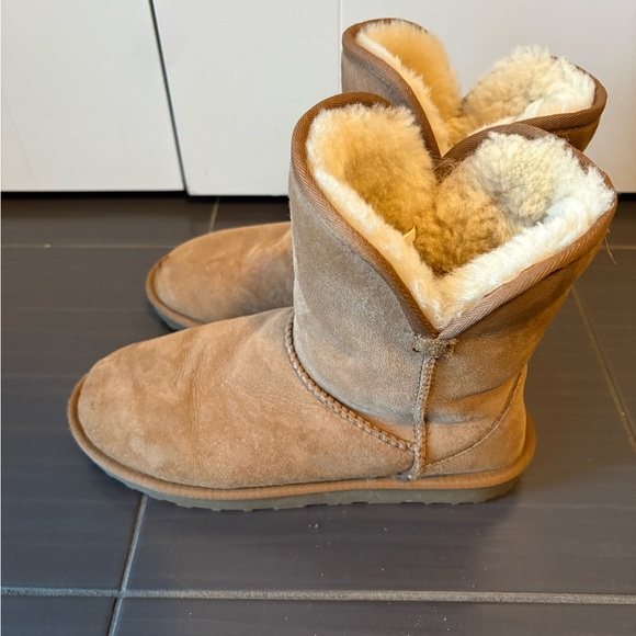 Ugg Style Tan Winter Boots - Picture 2 of 6